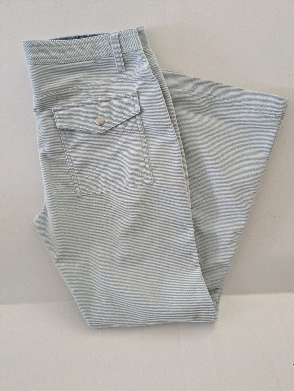 Vintage tommy hilfiger Courderoy pants wms 12. Light Blue
